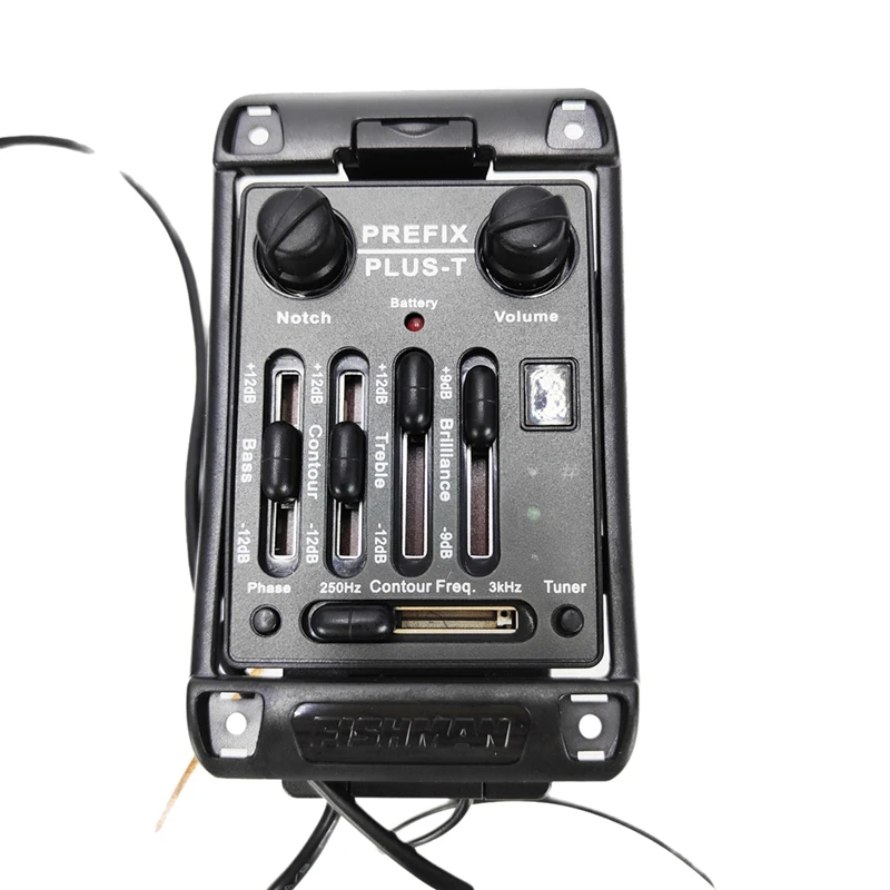 Фото Звукосниматели для гитары: встроенный предусилитель Matrix Acoustic Pickup EQ с тюнером, Soft Piezo-A09G №3