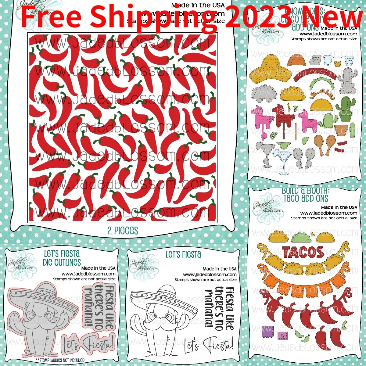 

Chili Colored Flag Horse 2023 New Metal Cutting Dies Stamps Stencil For Scrapbook Diary Decoration Embossing Diy Greeting Card