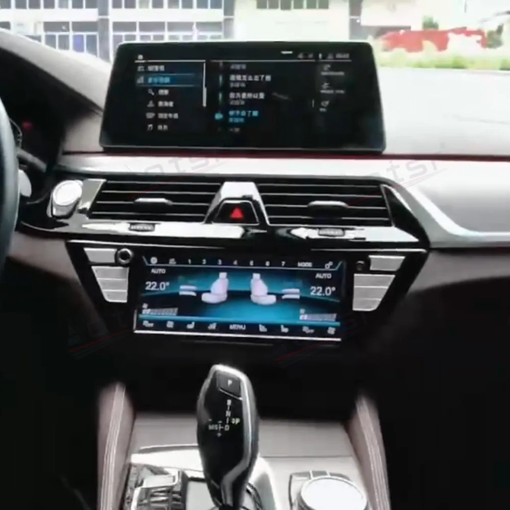 Фото Сенсорный LED-экран панели управления климат-контролем для BMW 5 G30 G31 2018-2022, цифровая климатическая панель, QLED-экран с AI-дисплеем №2