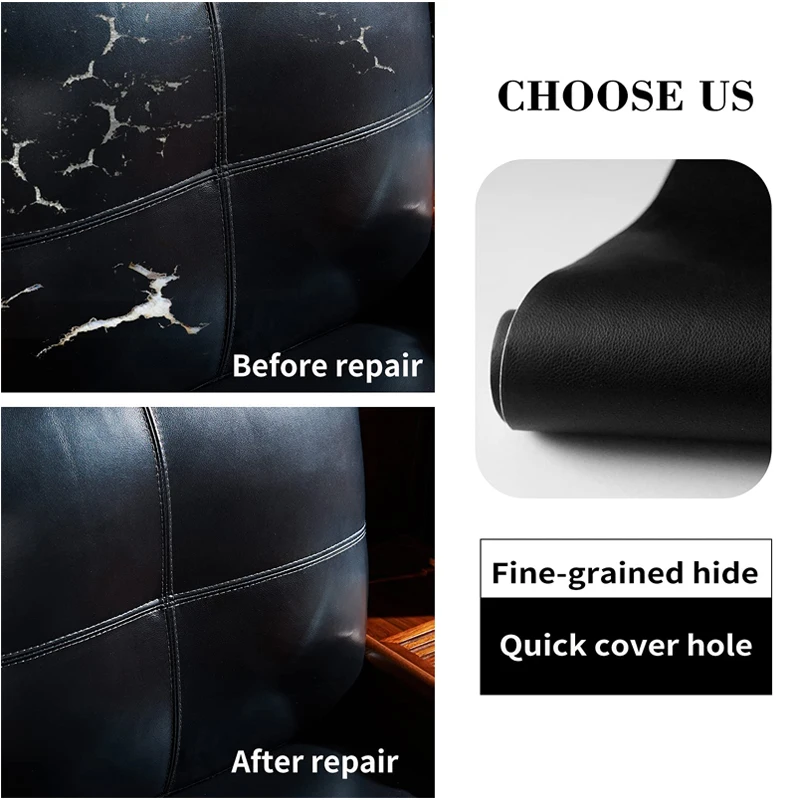 Водонепроницаемая самоклеящаяся кожаная лента для ремонта мебели