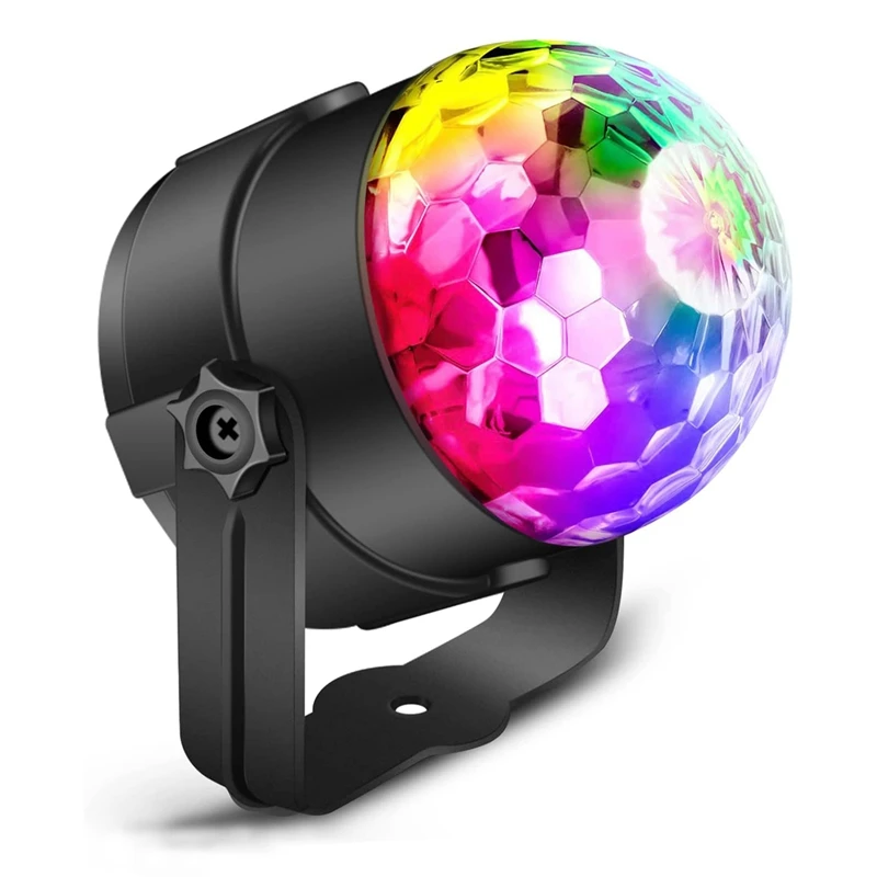 

LED Small Magic Ball Stage Light With Remote Controlled And Suction Mount For Christmas,Party,Bedroom Decoration