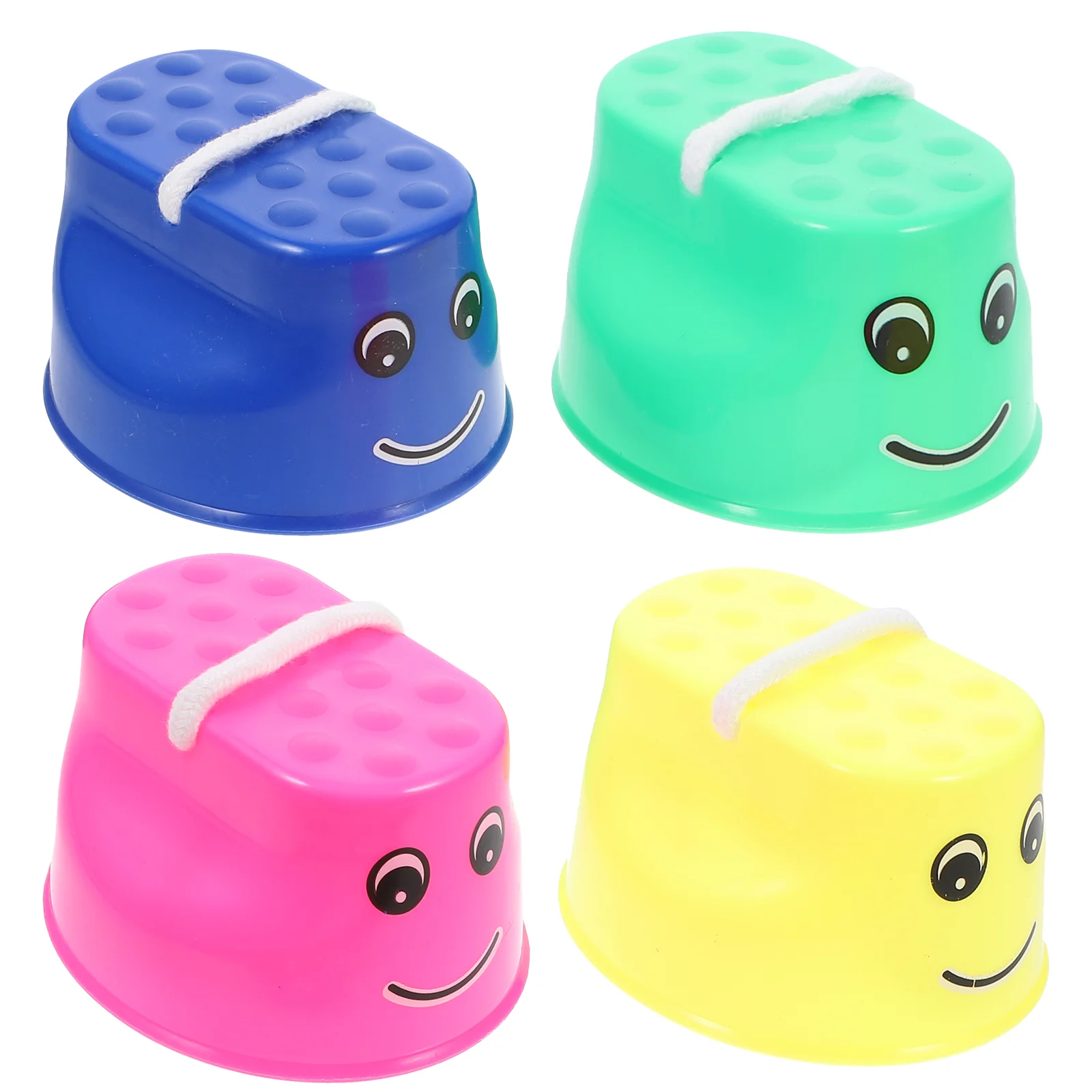 

Stilts Toys Kids Toywalking Outdoorbucket Children Balance Funny Fun Cups Training Stepper Stilt Balancing Toddler Kid Sensory