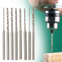 1pc 2 35mm shank straight handle drill bit 50mm long extended twist drill woodworking hss drill bit 0 8 2 0mm