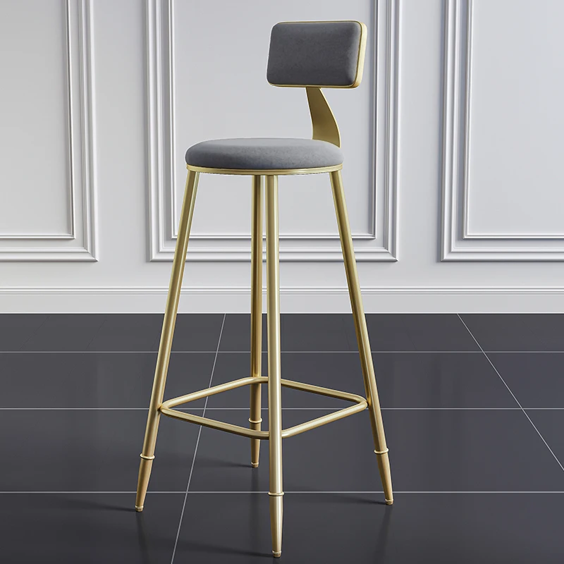 Round Modern European Vintage Design Dining Chairs Kitchen Lounge Counter Fauteuil Pivotant Furniture Chair