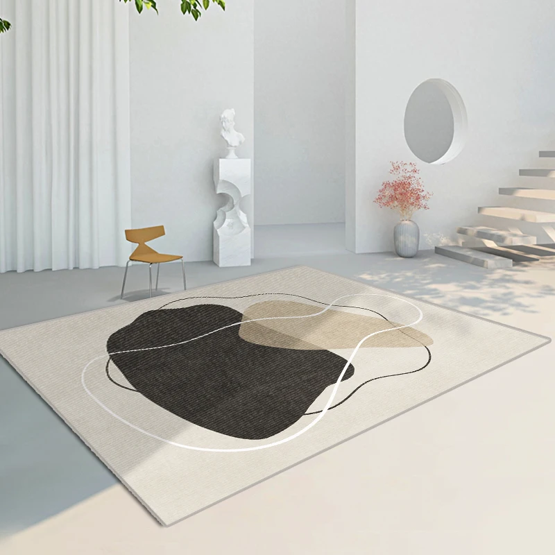 

Japanese Simplicity Bedroom Decoration Rugs Living Room Large Area Carpet Sofa Coffee Table Floor Mat Cloakroom Carpets Washable