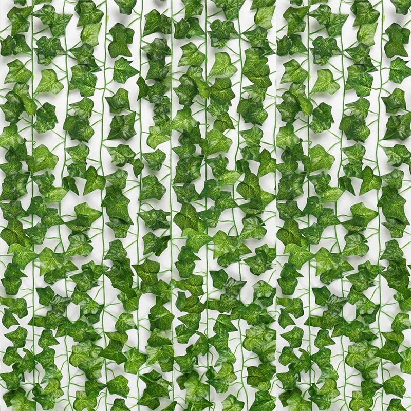 

Искусственные зеленые листья, 6 шт., 2,1 м