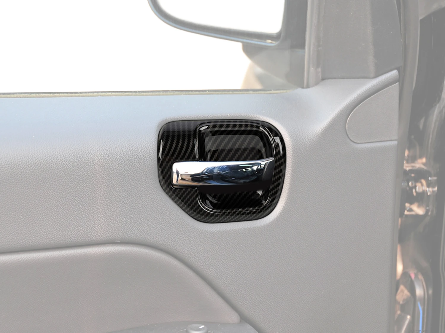 Декоративные наклейки на внутренние ручки дверей для Jeep Compass 2010-2016, аксессуары для интерьера автомобиля (art.: 3920da7ece0d9) - 3920da7ece0d9