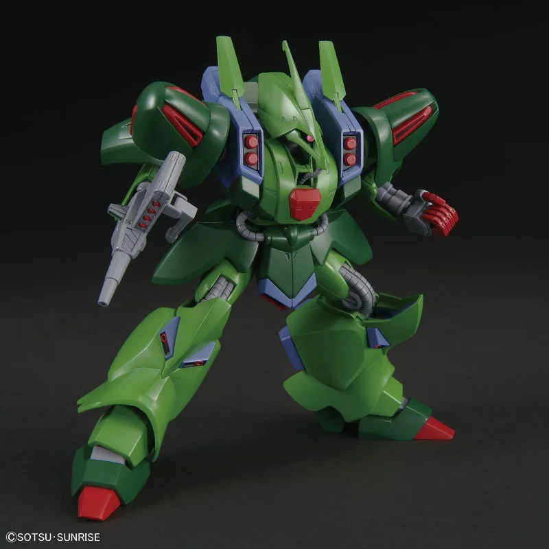 Фото В наличии: Модельный набор Bandai Gundam HG 1/144 AMX-101 Galluss-J, фигурка из аниме, сборные коллекционные игрушки, подарок на день рождения для мальчика. №5