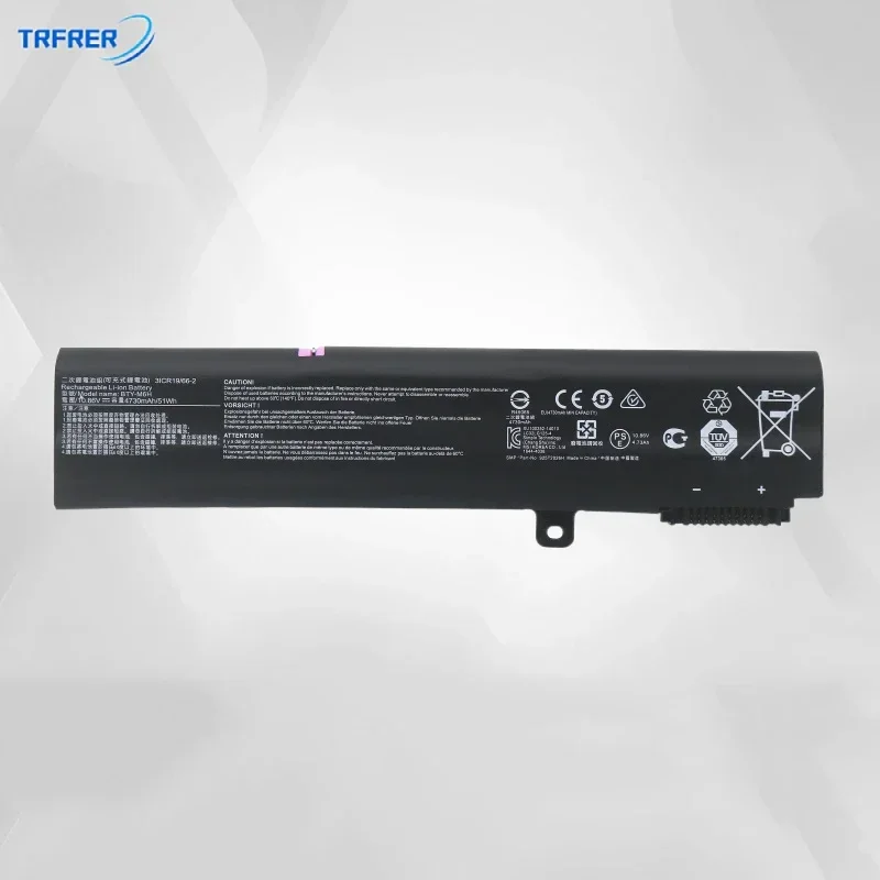 Аккумулятор для ноутбука BTY-M6H MSI ge62 ge72 gp62 gp72 gl62 gp62vr pe60 pe70 MS-16J2 MS-1792 MS-1795