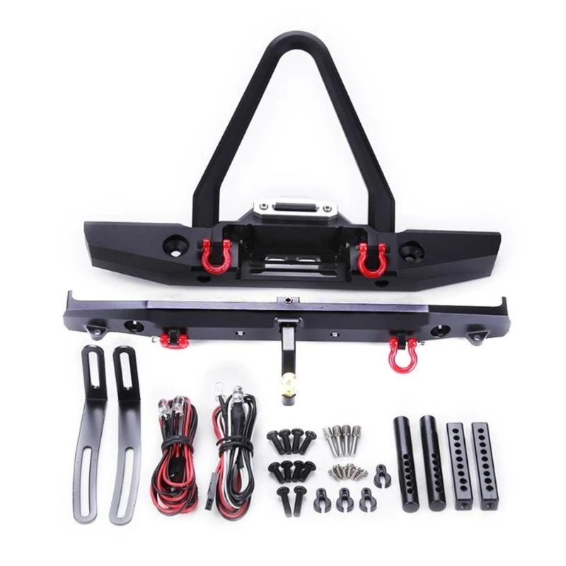 

Aluminum Alloy Front Rear Bumper Set for 1/10th Scale Remote Car TRX4RC SCX10 DropShipping