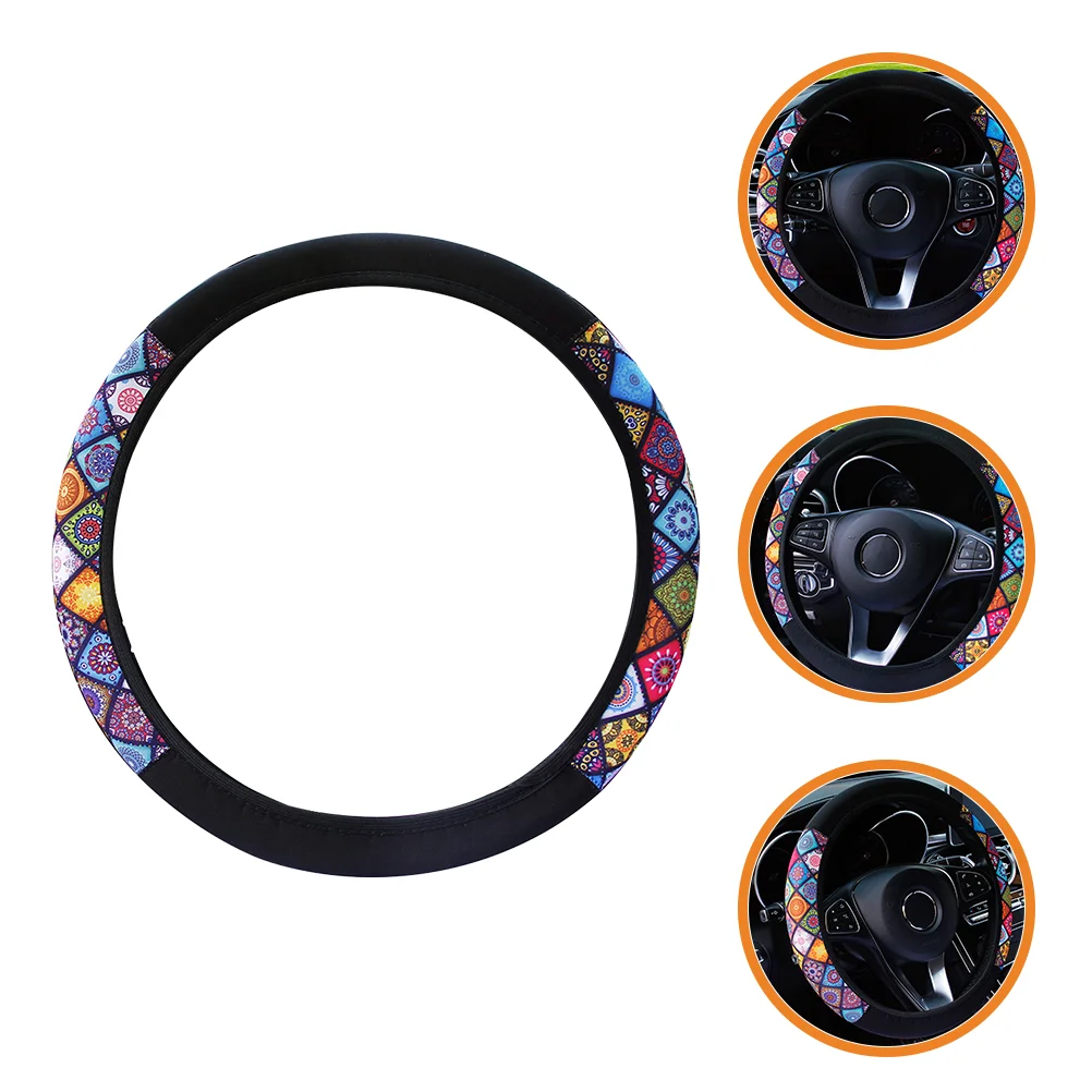 

Steering Wheel Cover Women Custom Covers Car Universal Auto Protector Elasticity