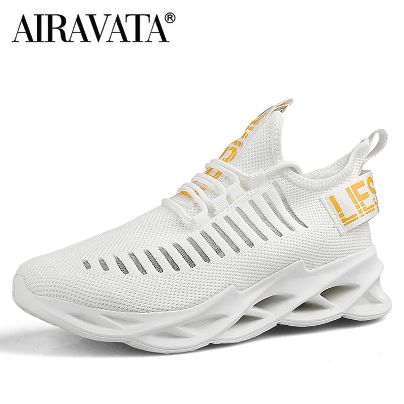 Fashion Men Cushion Sneakers Brethable Sport Running Shoes Outdoor Casual Walking Shoes Jogging Sneakers Size 39-46