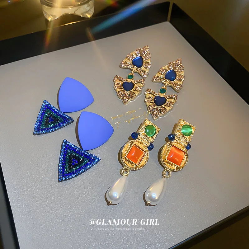 

Juno korean fashion dangle earrings accessories for women earing pendientes colgantes aretes de mujer boucle oreille femme