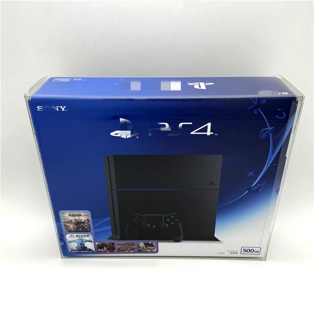 Коллекционная витрина для PS4 1200/Sony PlayStation 4 прозрачная коробка хранения игр TEP Shell