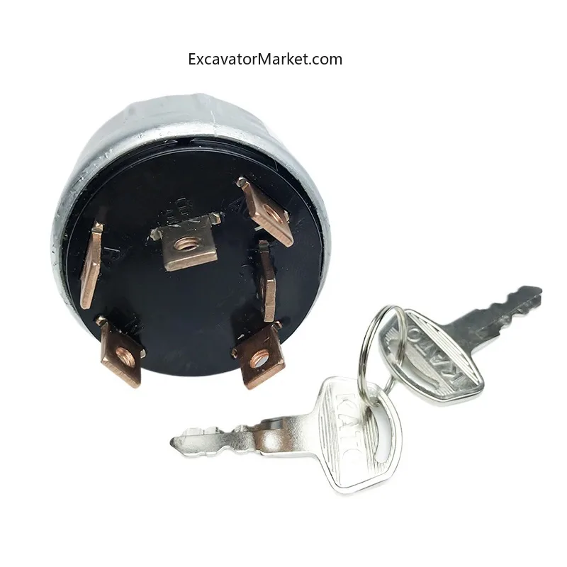 Замок зажигания для экскаватора Kato HD512/700/820/1032/1250/1430R-1-3 аксессуары экскаваторов