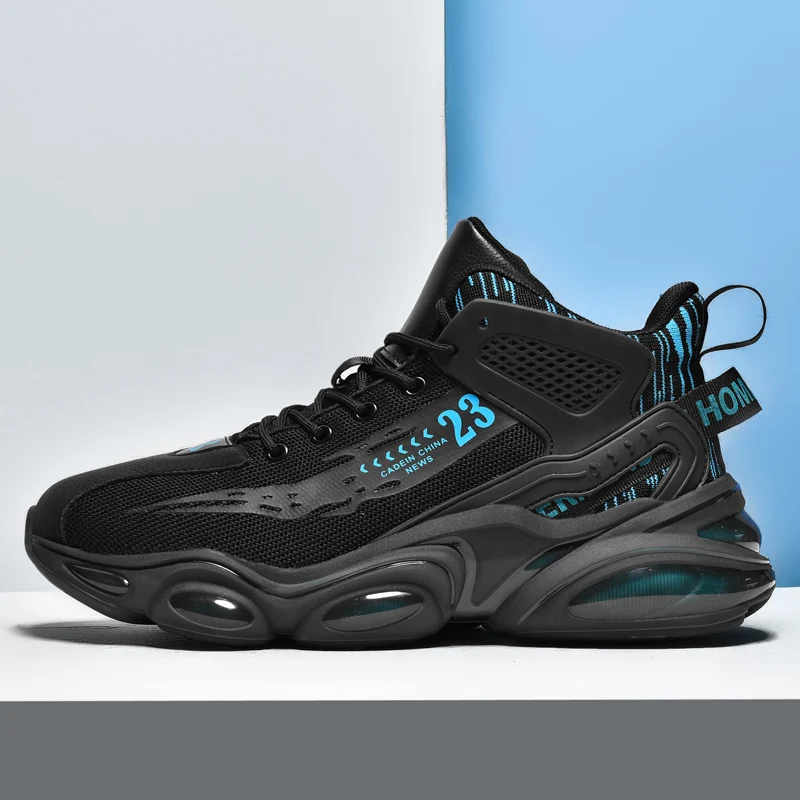 

2022 New Running Shoes for Men Fashion Sport Shoes Comfortable Jogging Sneakers Breathable Popcorn Shoes Men Outdoor Sneakers
