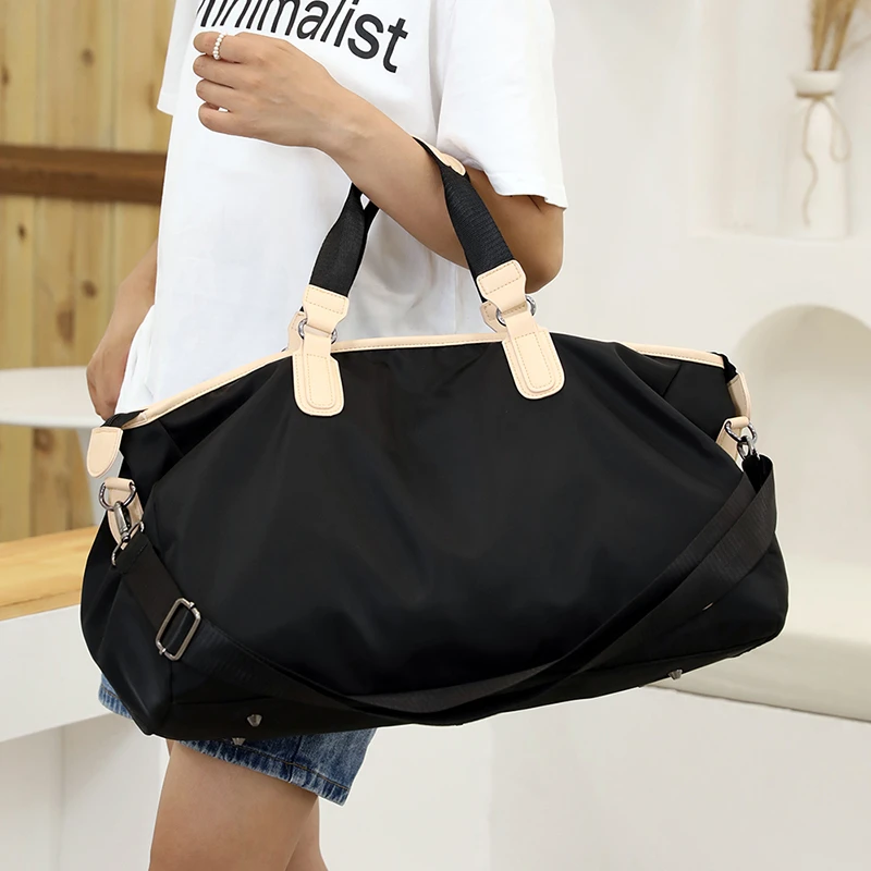 YILIAN Duffel bag female new trend handbag short leisure large capacity travel bag waiting for delivery bag simple tote fashion