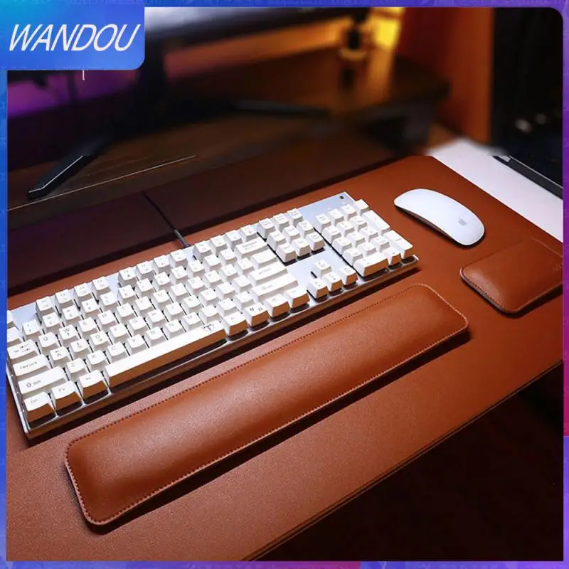 

Dust And Dirt Resistance Mouse Wrist Rest Preferred Fabric Smooth Wrist Mouse Pad Soft Leather Mouse Accessories Keyboard Holder