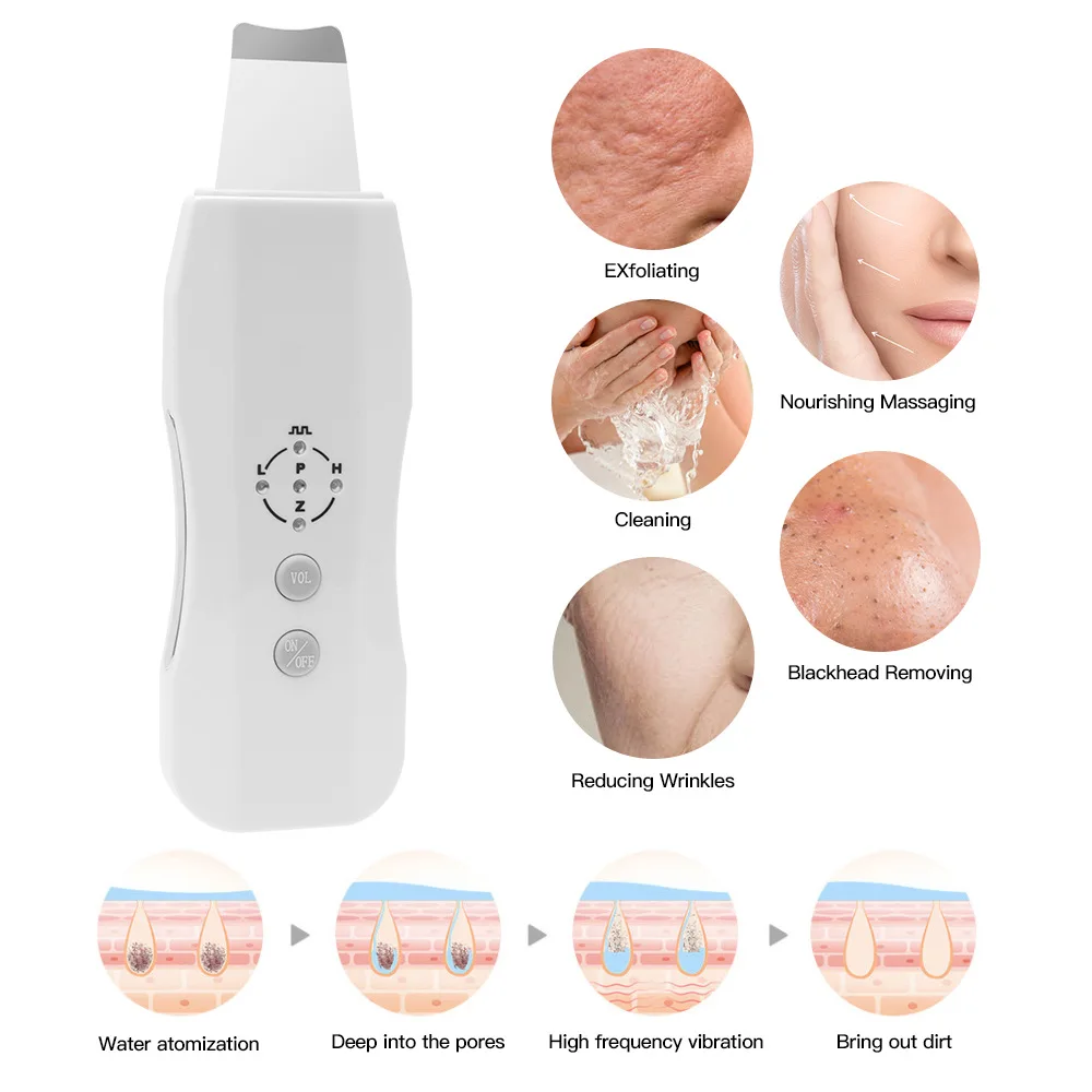 Ультразвуковой аппарат для удаления черных точек глубокой очистки кожи лица