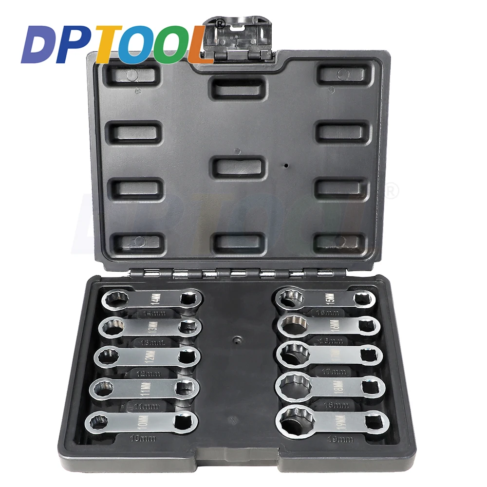 

Динамометрический ключ, гаечный ключ, комплект из 12 точечных адаптеров 3/8 дюйма, 10 шт., 10 мм-19 мм