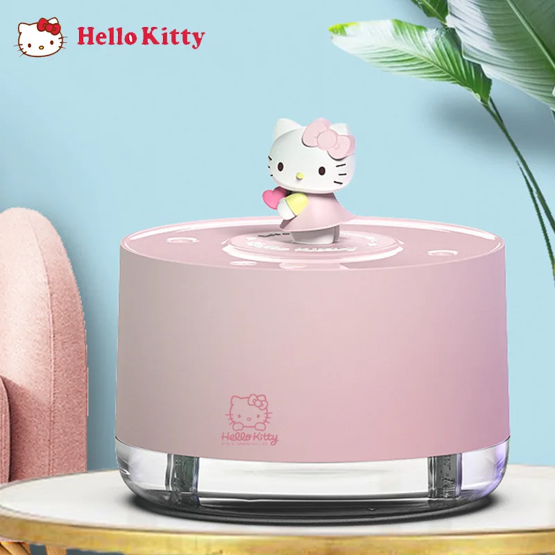 

Милые аксессуары Sanrio музыкальный увлажнитель Hello Kittys милый красота ароматерапия домашний рабочий стол увлажняющий спрей подарок для девоч...
