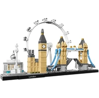 moc famous landmark building blocks skyline street view london assembled bricks set childrens decorative toys brain particles