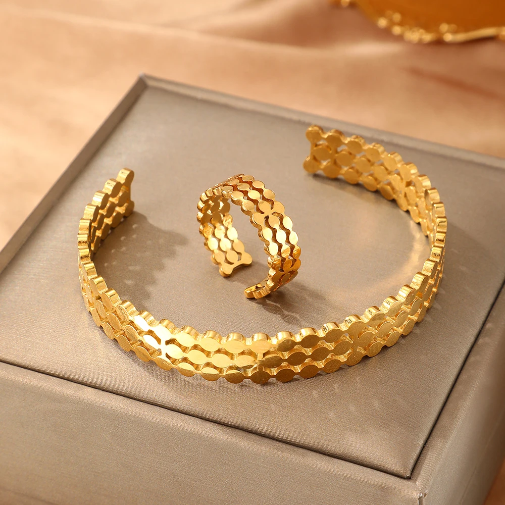 Набор из двух предметов нержавеющей стали