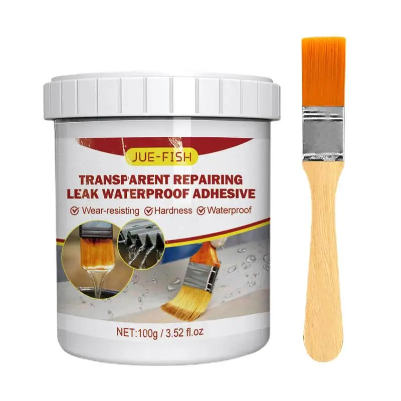 

Window Waterproof Glue 100g Multifunctional Adhesive Glue for Wall | Great for Window Toilet Window Roof External Wall Repair
