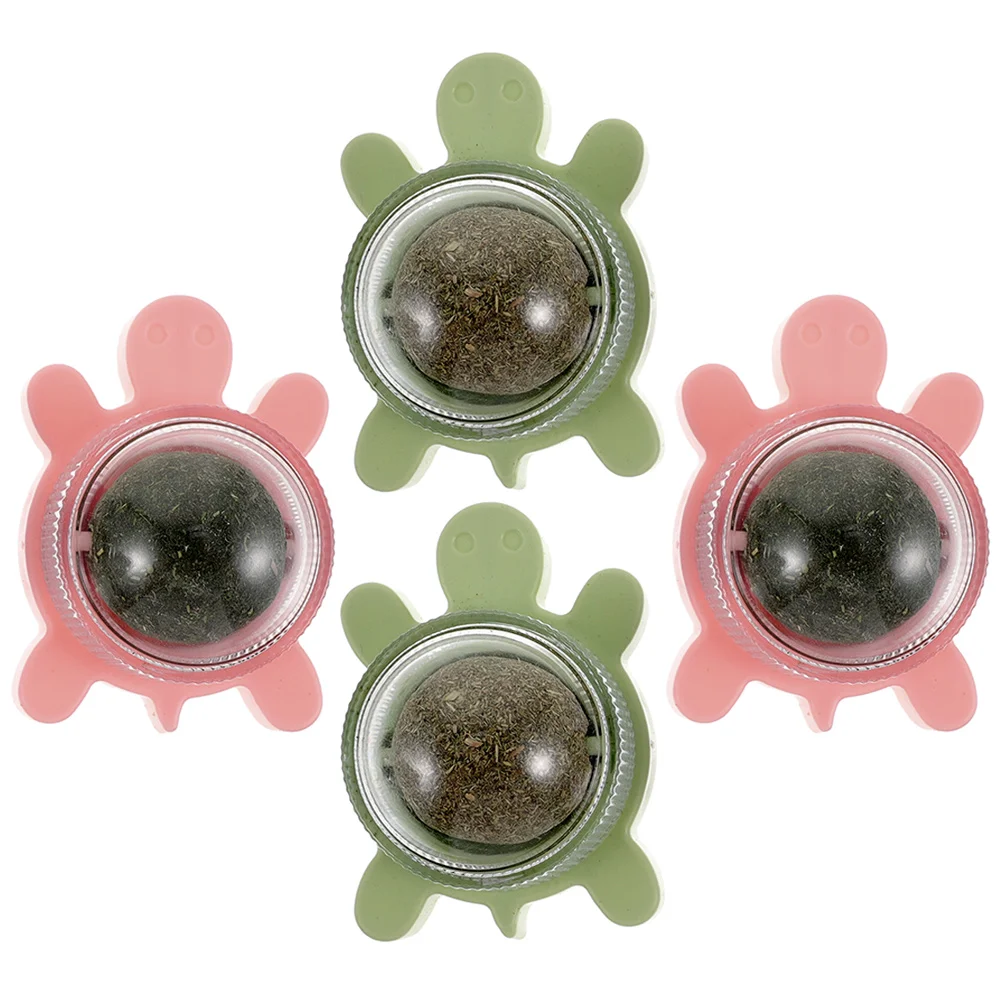 

Squash Ball Cat Mint Catnip Balls Gift Food Puzzles Indoor Cats Toys Swimming Fish