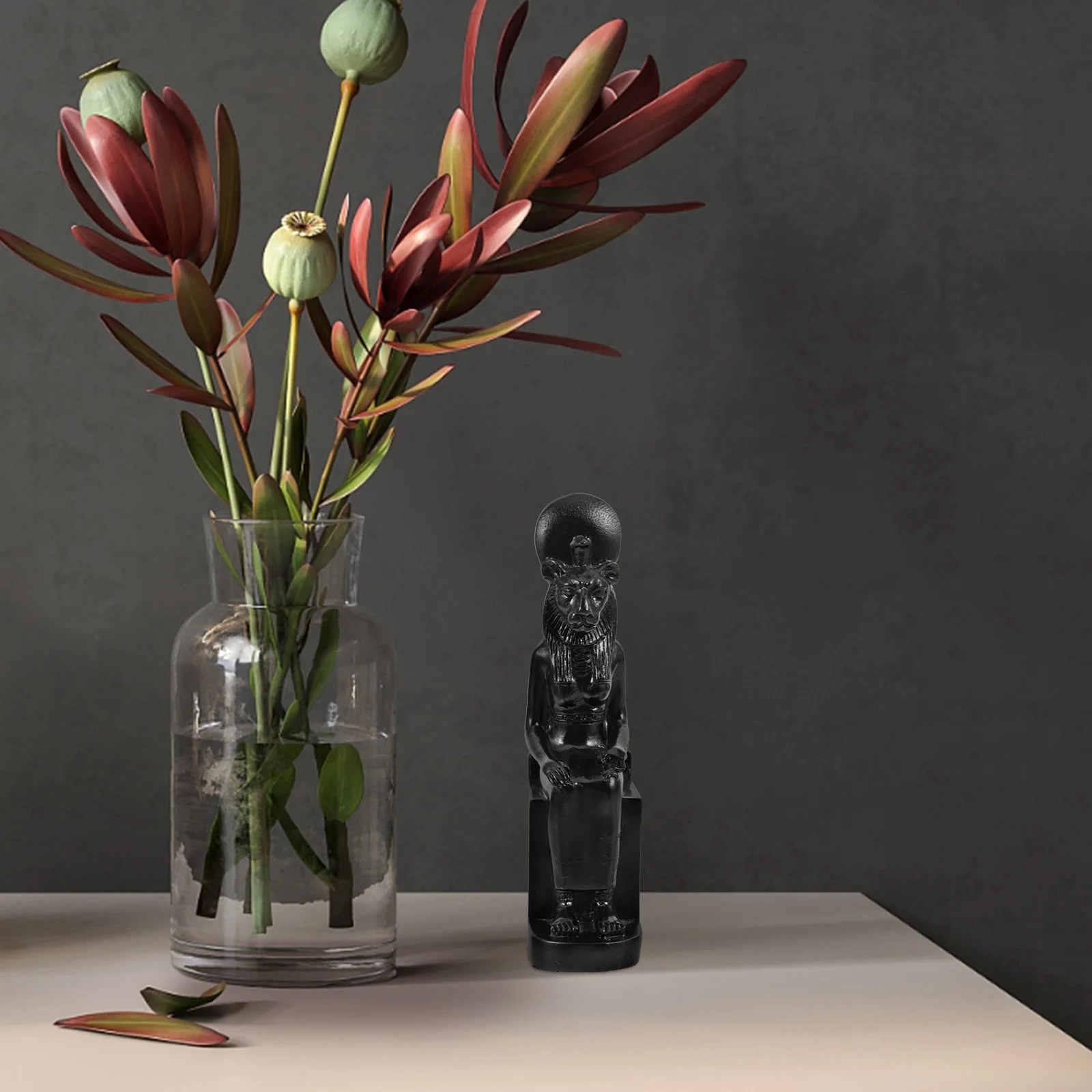 Фигурка Сфинкса статуя древняя Греция офисное украшение из смолы для домашнего