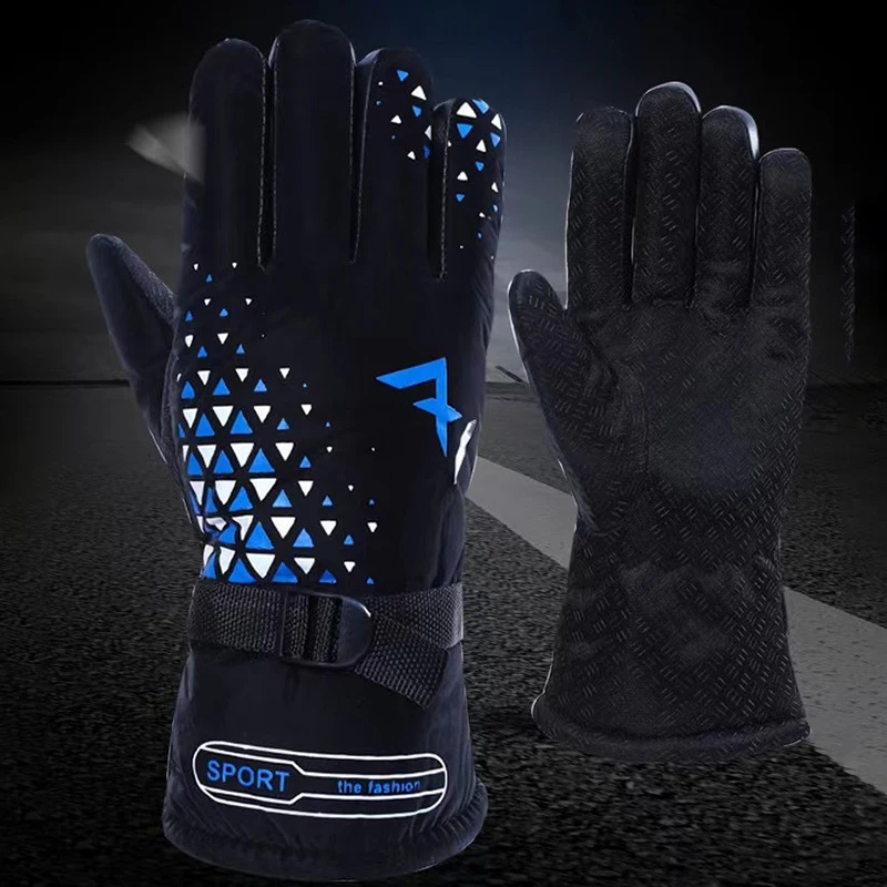 

Men Women Gloves Winter Sports Full Finger Glove Outdoor Sports Bicycle Gloves