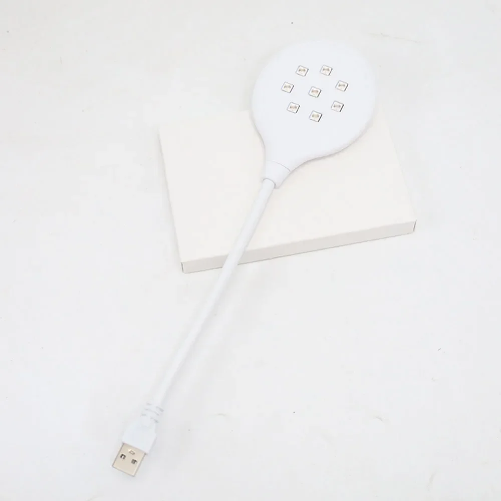 Светодиодный мини-УФ-лампа для ногтей с датчиком перезаряжаемая вспышка