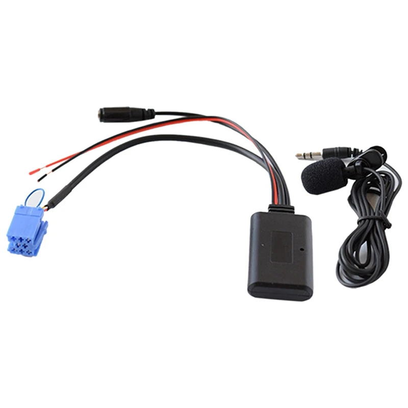 

Автомобильный Bluetooth 5,0 Aux кабель для микрофона, свободные руки, адаптер для вызова для Benz Smart Fortwo 450