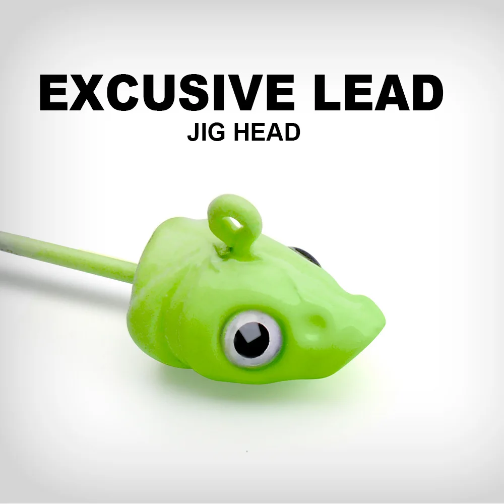 5 шт./лот 3. Φ 7g рыболовные крючки Мормышка острые Мягкая приманка червь