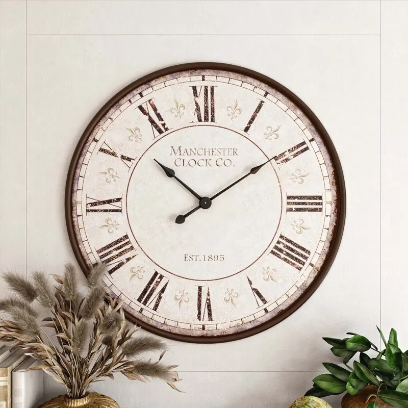 

Valerie Large Round Wall Clock