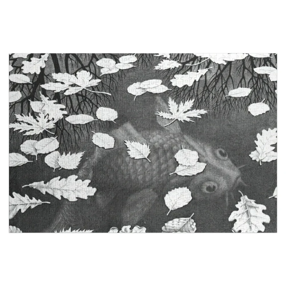 Три мира от M.C. Пазл Эшера подарки на заказ деревянные композиции для детей