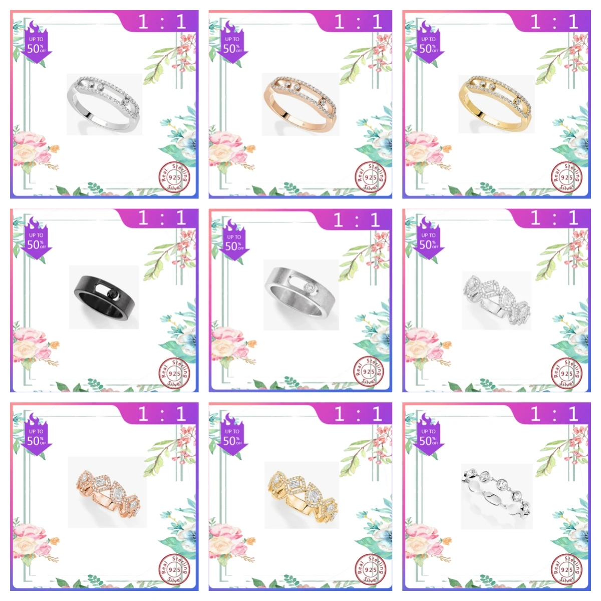 Anillo de plata ley s925 с геометрической классической формой anillo conmemorativo lujoso и minimalista Diamante en