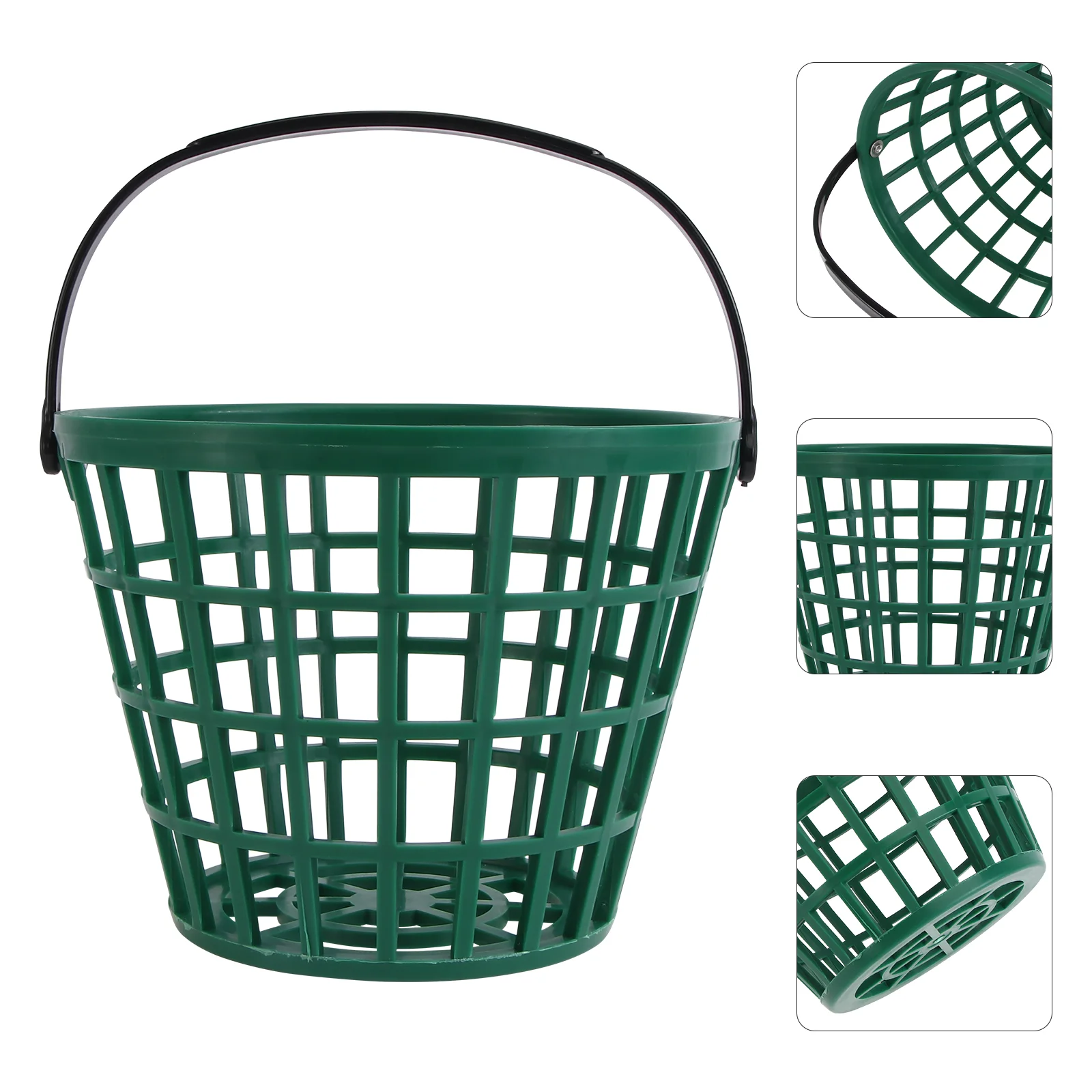 

Ball Carrying Bucket Range Buckets Basket Golf Balls Outdoor Golfball Hoop Stadium Accessories Man