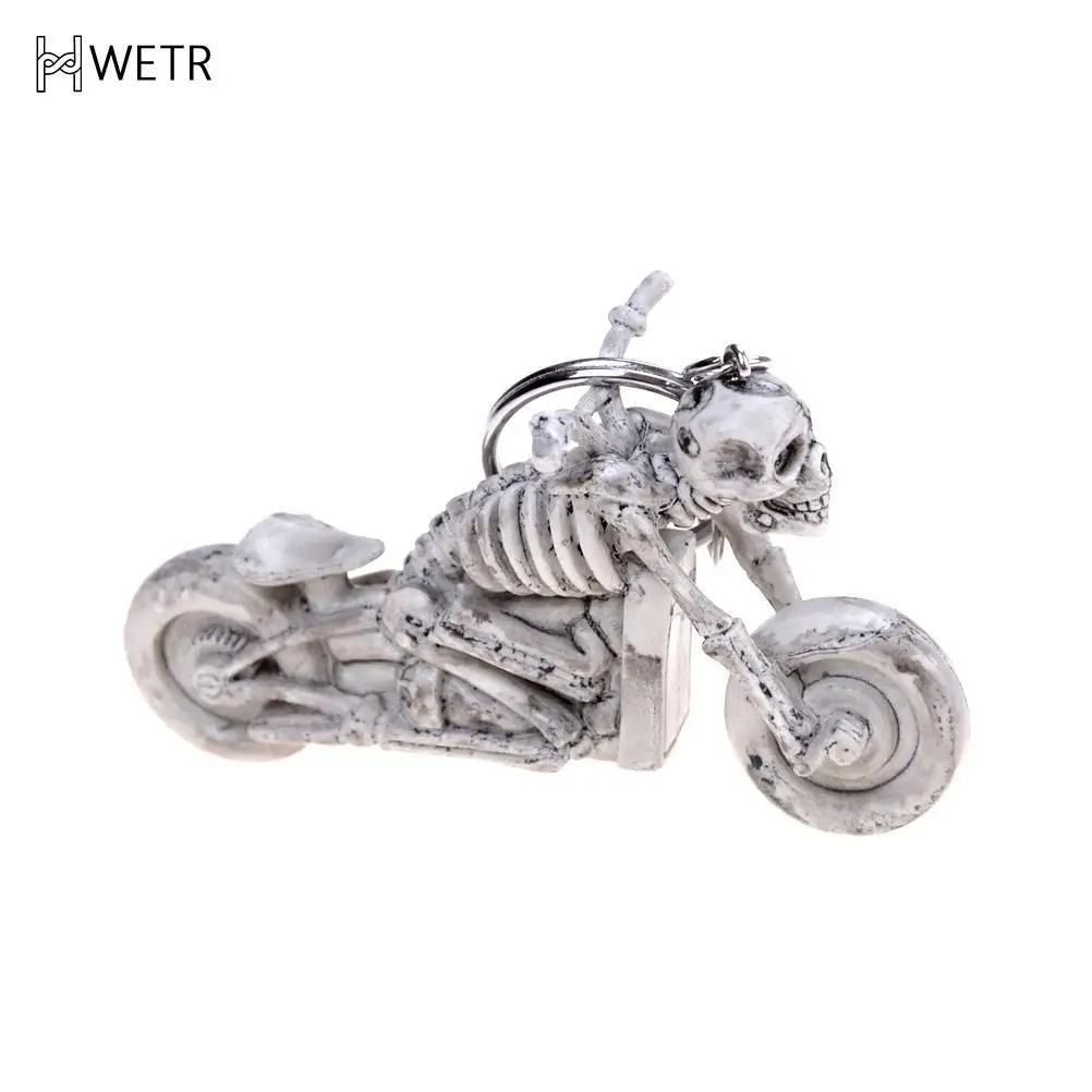 Новинка мужской брелок в виде черепа винтажный резиновый для автомобиля подарок