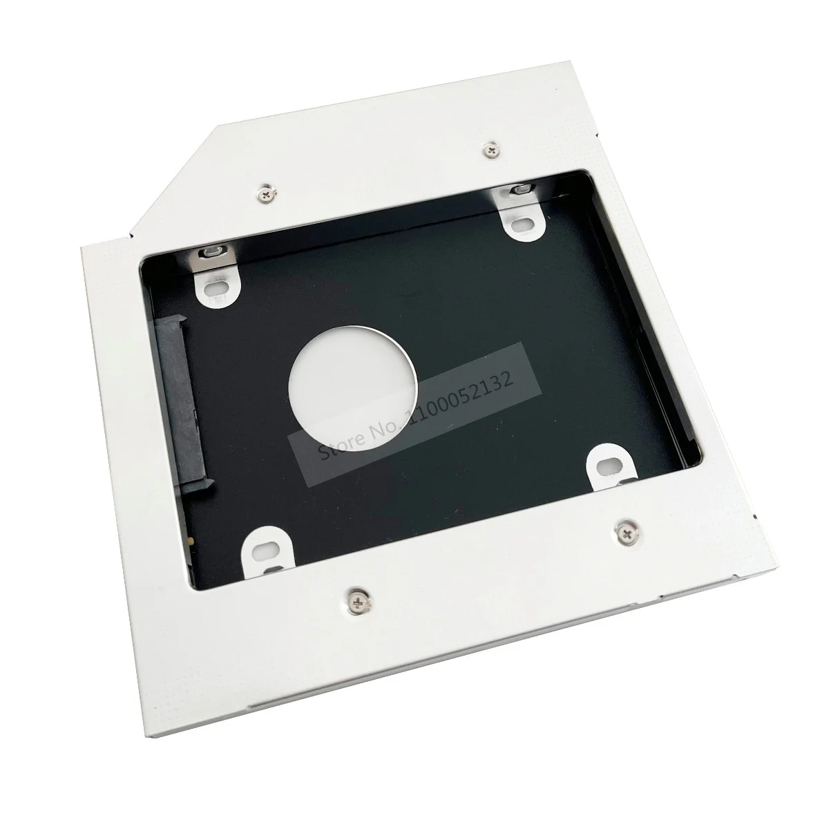 Фото Алюминиевый 2-й жесткий диск HDD SSD Корпус Оптический отсек Caddy Frame 12,7 мм SATA 3.0 для ASUS K42 K52 K52F K62 K72 BBR9 K52JT №5