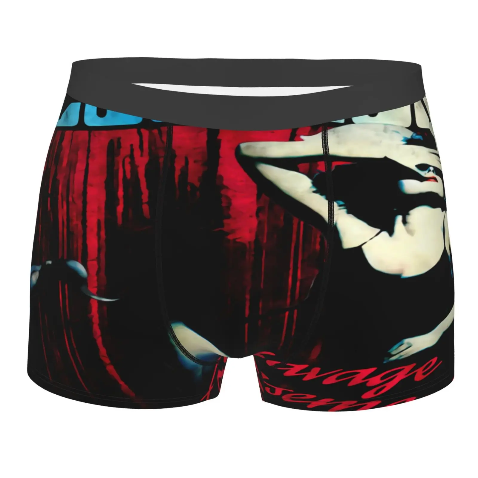 

Scorpions Savage Amusement Album Cover 5283 Men Underwear Boxer Shorts Women Men's Men Pack Briefs Male Clothes Men Underpants