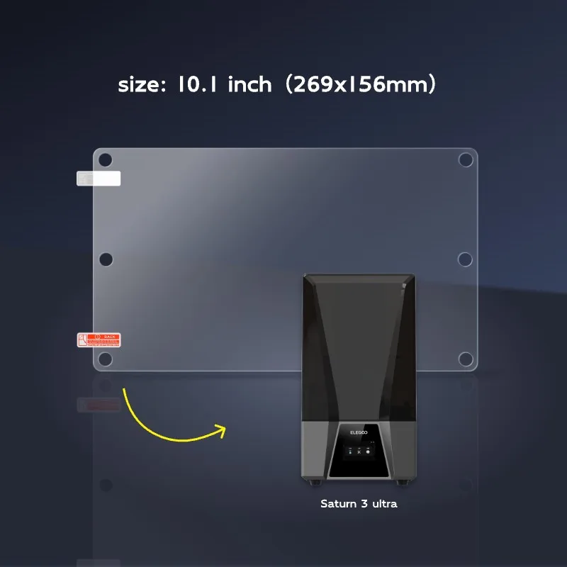 Elegoo Saturn 3 Ultra44 Ultra защитная пленка 3D-принтер для 12K 3 шт. 10,1 дюйма 269x156 мм Запчасти для защиты ЖК-дисплея Аксессуары (art.: 3920d2796ce71) - 3920d2796ce71