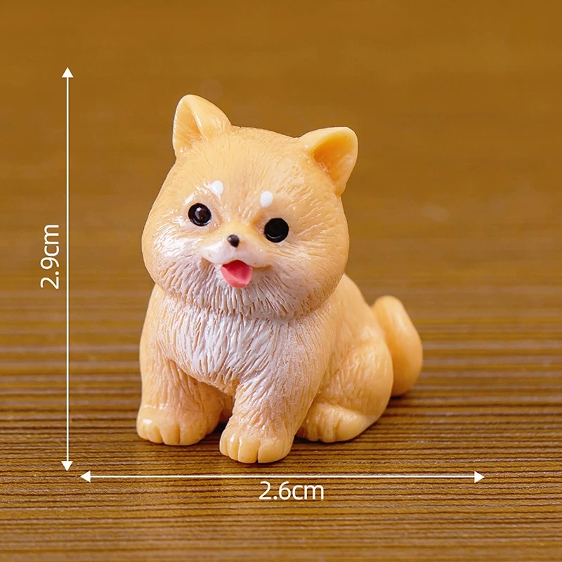 Фигурки собак из смолы GJCUTE