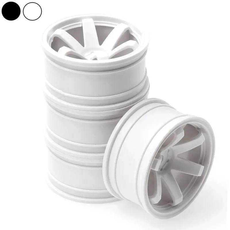 4 шт. 52 мм 1/10 RC бортовой гоночный автомобиль для дрифта пластиковый обод колеса