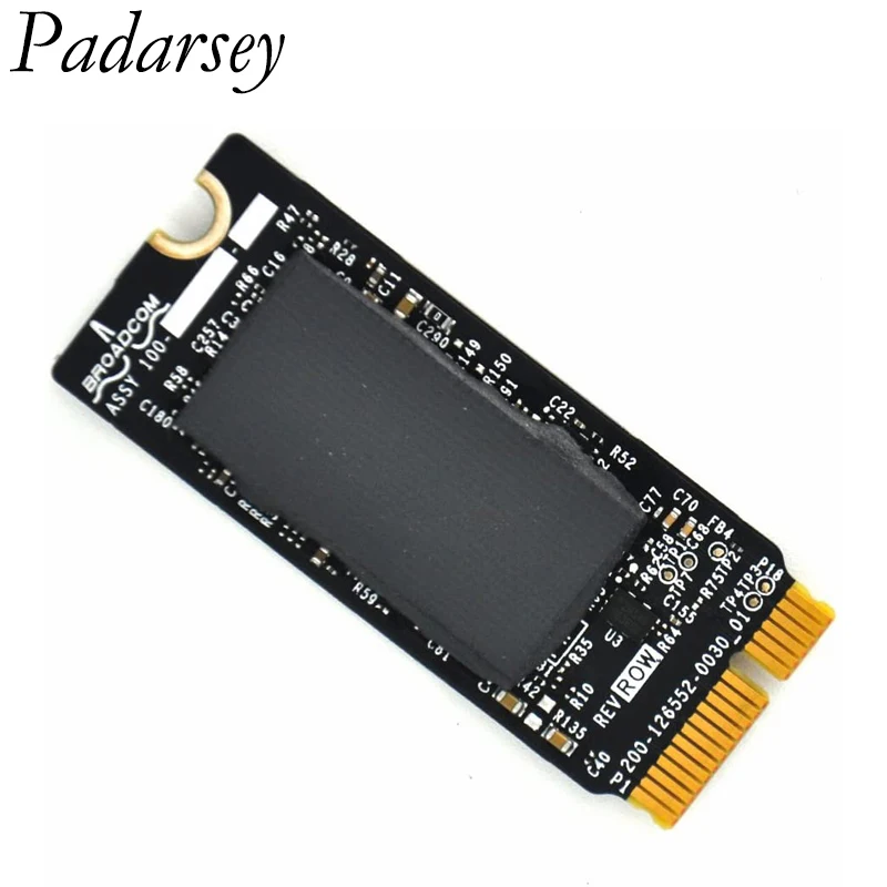 Беспроводной модуль Wi-Fi Padarsey Bluetooth 4 0 Bt Bcm94360csax 2012-2015 Retina MacBook Pro a1398 A1502 653-0029 802.11ac -