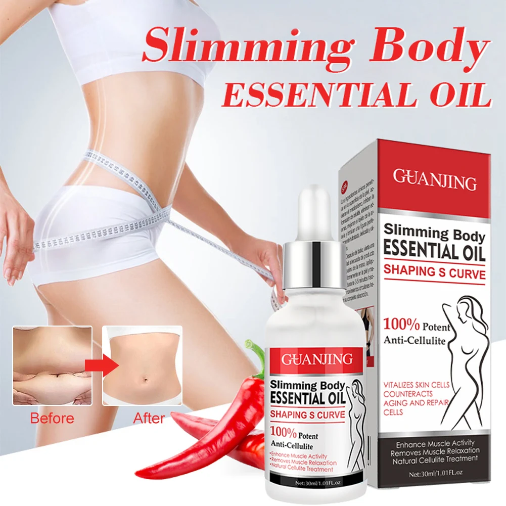 

Body Slimming Essential Oil Weight Loss Fat Burning Oil For Arms Legs Back Effective Body Slimming Essence Oil
