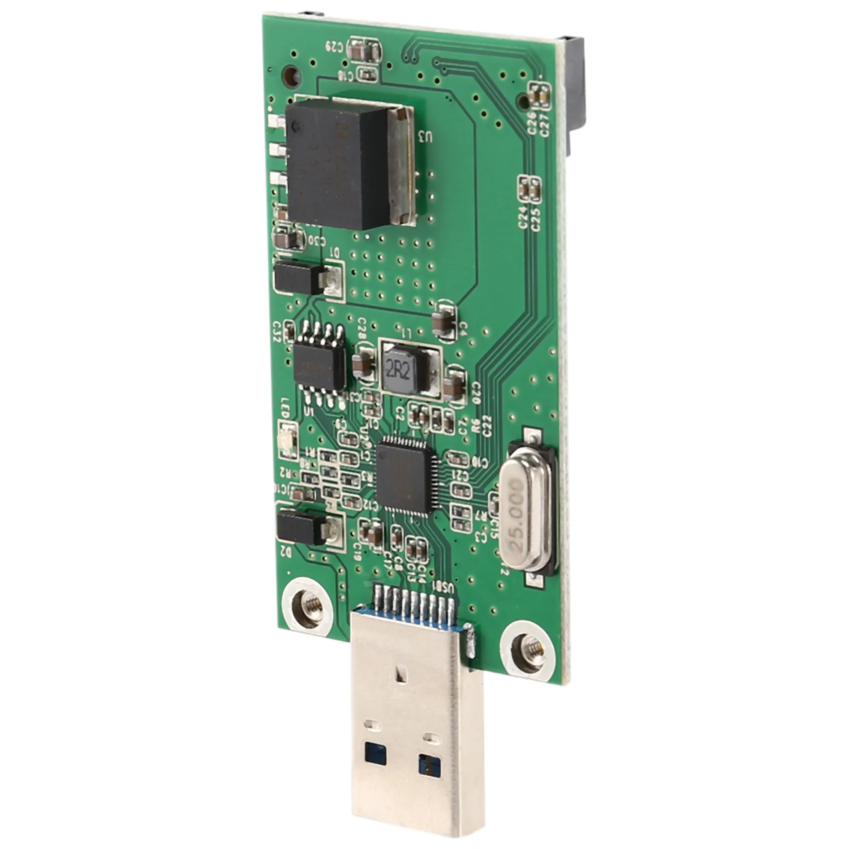 

Адаптер MSATA, адаптер MSATA-USB 3,0, USB MSATA считыватель SSD, конвертер SATA, портативный флэш-накопитель, внешний жесткий диск