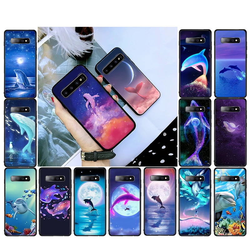 

Dolphin Whale Phone Case For Samsung S30 S23 S22 S20 Ultra S20 S22 Plus S11 S10 S9 Plus S21 Plus S10E