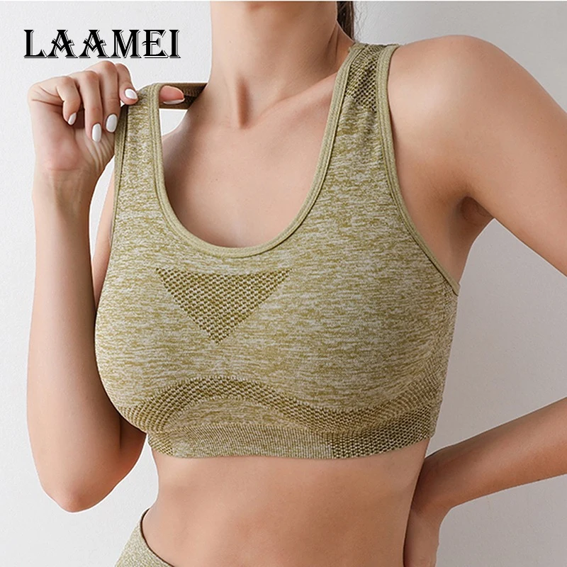 

Women Sports Bra Top Push Up Fitness Yoga Underwear Sport Tops For Women Breathable Running Vest Gym Bra Quick drying underwear