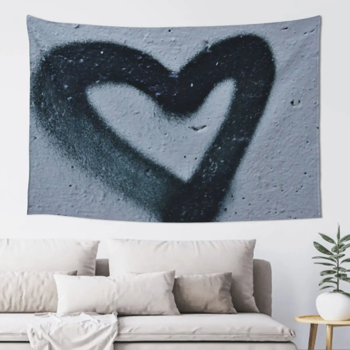 Полиэстер гобелен сердце